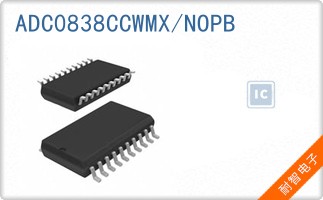 ADC0838CCWMX/NOPB