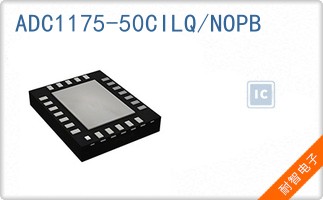 ADC1175-50CILQ/NOPB