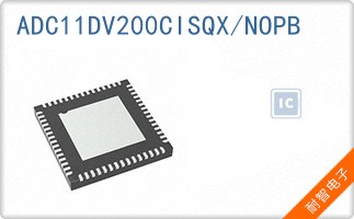 ADC11DV200CISQX/NOPB