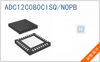 ADC12C080CISQ/NOPB