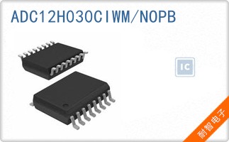 ADC12H030CIWM/NOPB