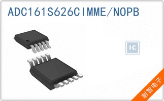 ADC161S626CIMME/NOPB