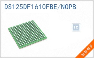 DS125DF1610FBE/NOPB