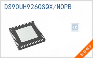 DS90UH926QSQX/NOPB