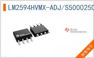 LM2594HVMX-ADJ/S5000250