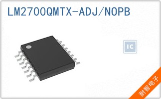 LM2700QMTX-ADJ/NOPB