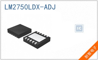 LM2750LDX-ADJ