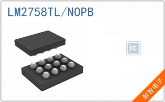 LM2758TL/NOPB