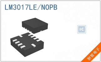 LM3017LE/NOPB