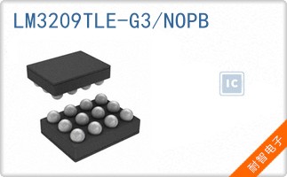 LM3209TLE-G3/NOPB