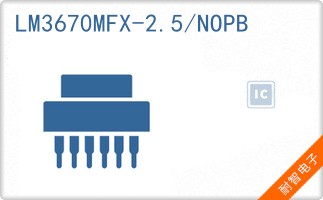 LM3670MFX-2.5/NOPB
