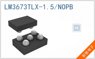 LM3673TLX-1.5/NOPB