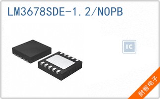 LM3678SDE-1.2/NOPB