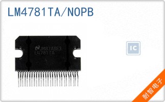 LM4781TA/NOPB