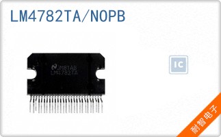 LM4782TA/NOPB