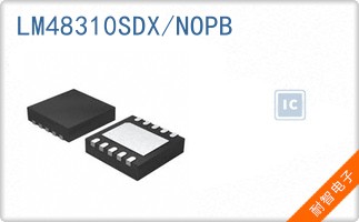 LM48310SDX/NOPB