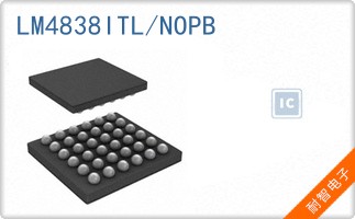 LM4838ITL/NOPB