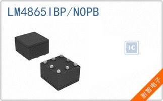 LM4865IBP/NOPB
