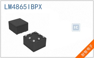 LM4865IBPX
