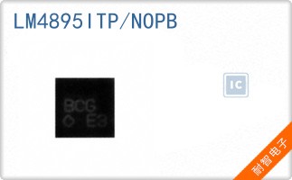 LM4895ITP/NOPB