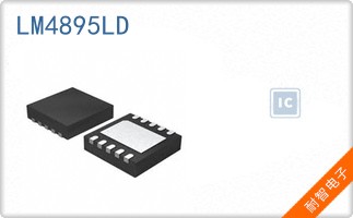 LM4895LD