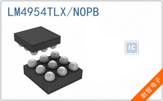 LM4954TLX/NOPB