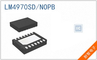 LM4970SD/NOPB