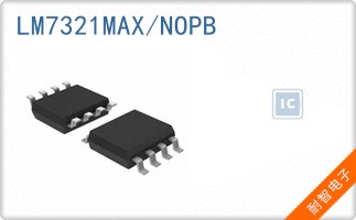 LM7321MAX/NOPB