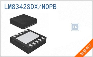 LM8342SDX/NOPB