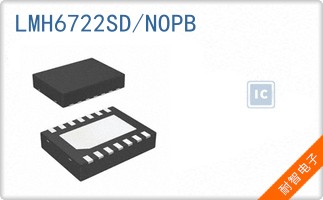 LMH6722SD/NOPB