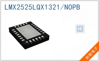 LMX2525LQX1321/NOPB