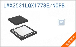 LMX2531LQX1778E/NOPB