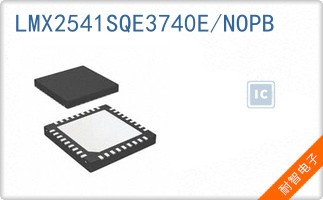 LMX2541SQE3740E/NOPB