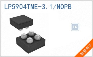 LP5904TME-3.1/NOPB