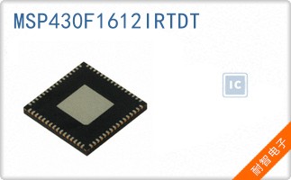 MSP430F1612IRTDT