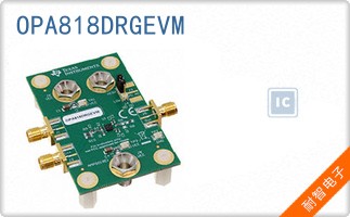 OPA818DRGEVM