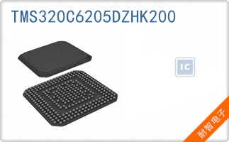 TMS320C6205DZHK200